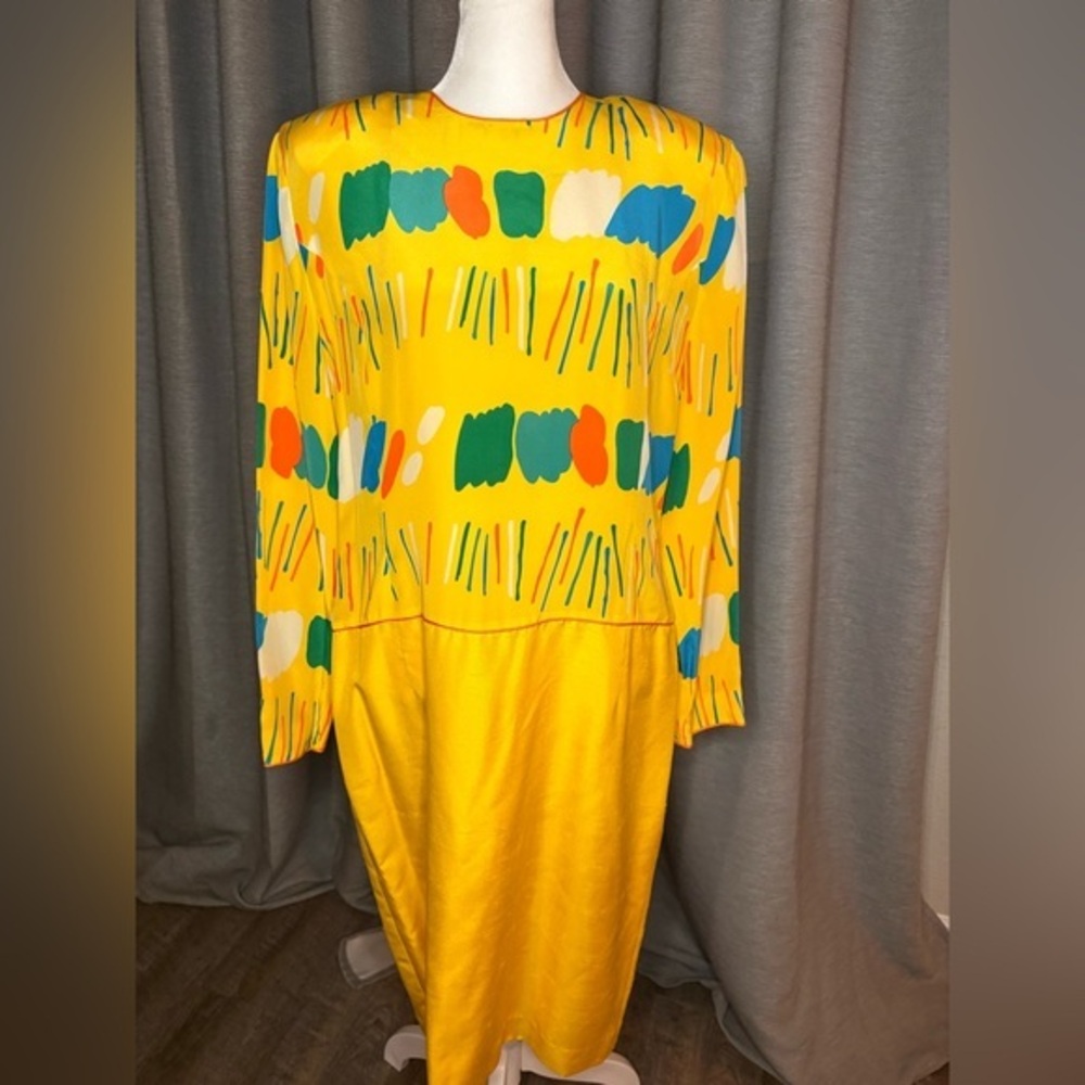 Vintage Anne Crimmins 3 Piece Silk Skirt Ensemble